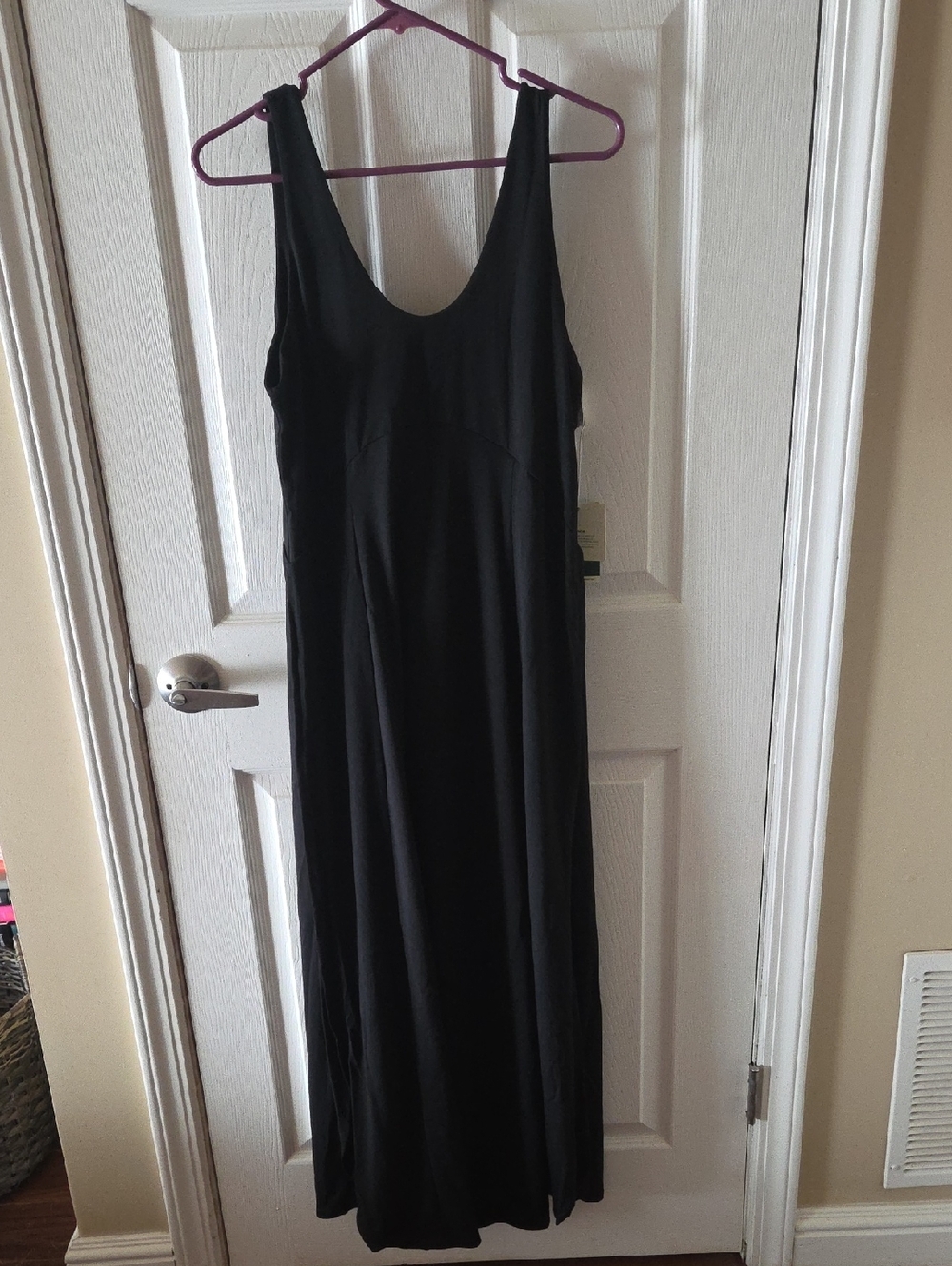 HALARA U Neck Flowy Tank Dress